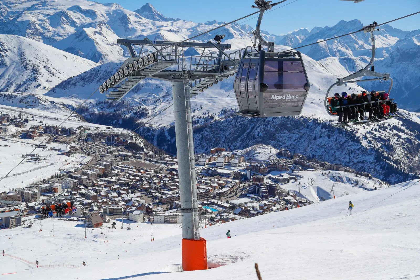 Station de ski L'Alpe d'Huez - Alpes du Nord, France