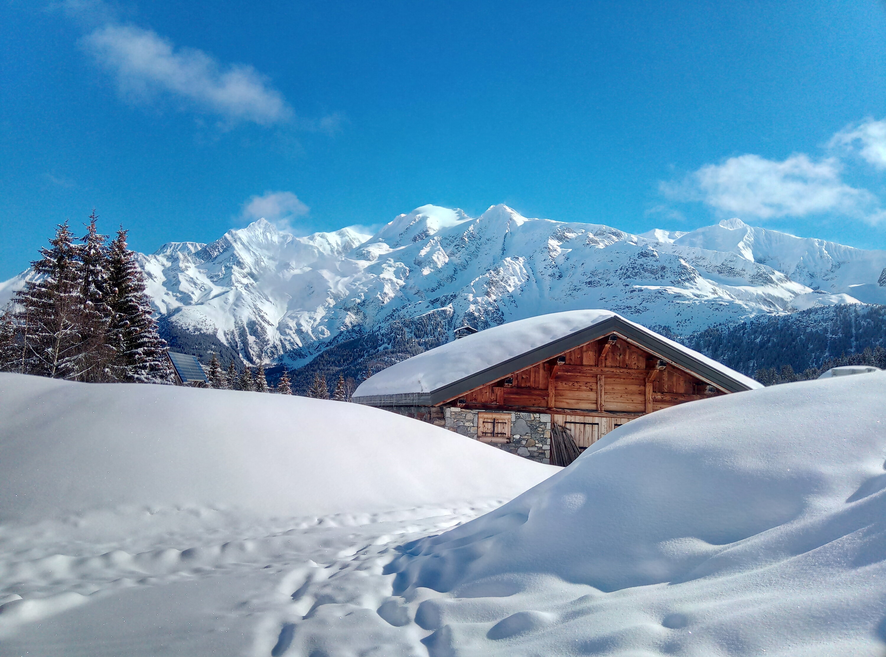 Les Contamines-Montjoie station de ski village savoyard