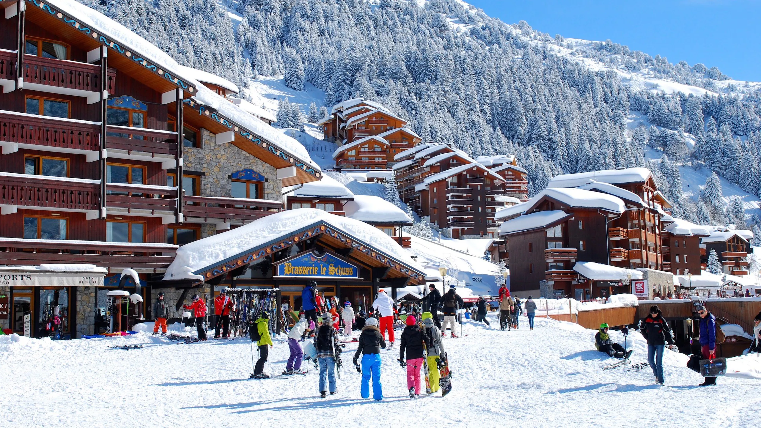 Méribel  station de ski
