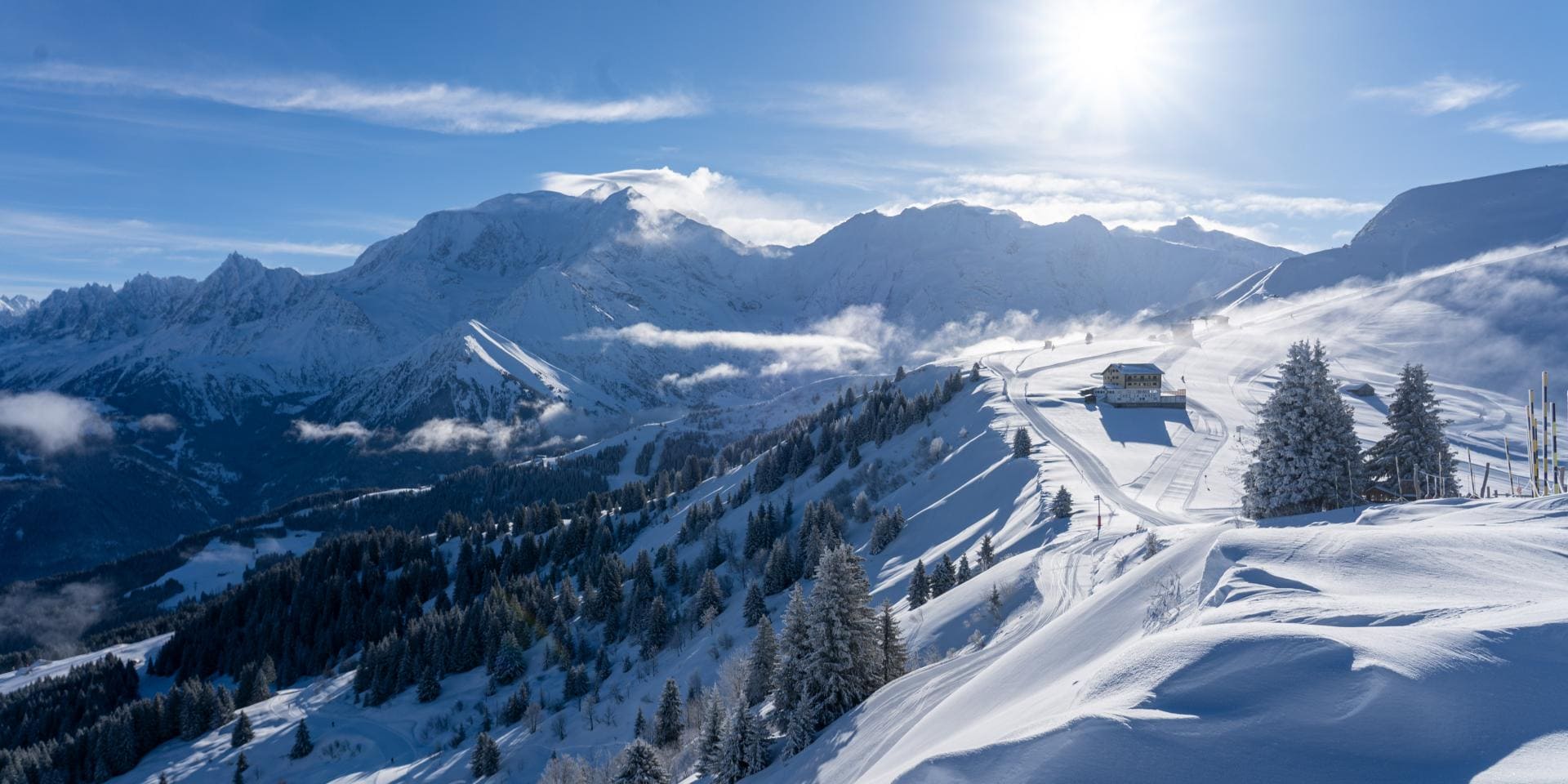 Station de ski Saint-Gervais-Mont-Blanc - Alpes du Nord, France