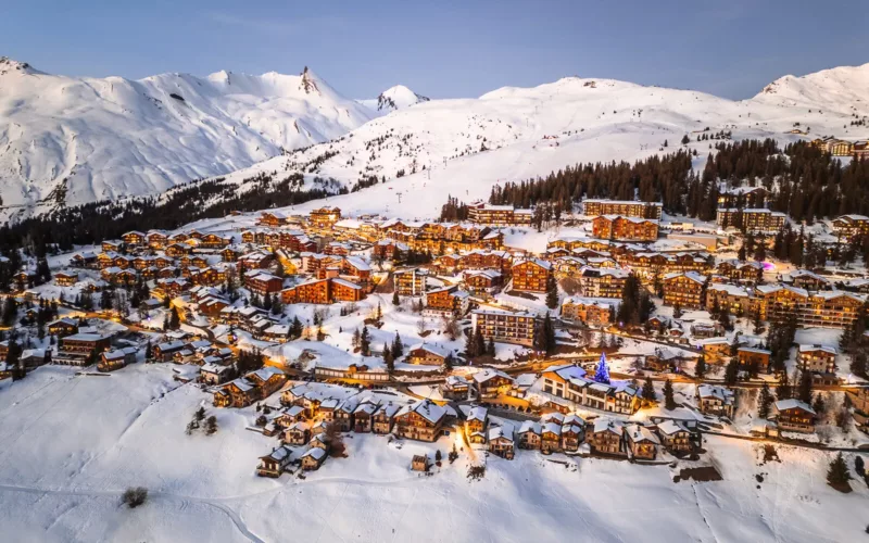 Station de ski La Rosière - Alpes du Nord, France