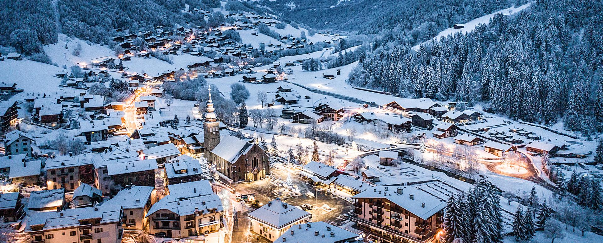 Station de ski Le Grand-Bornand - Alpes du Nord, France