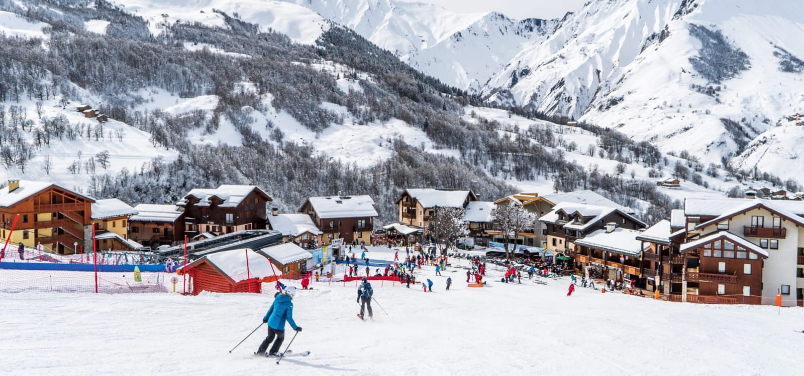 Station de ski Saint-Martin-de-Belleville - Alpes du Nord, France