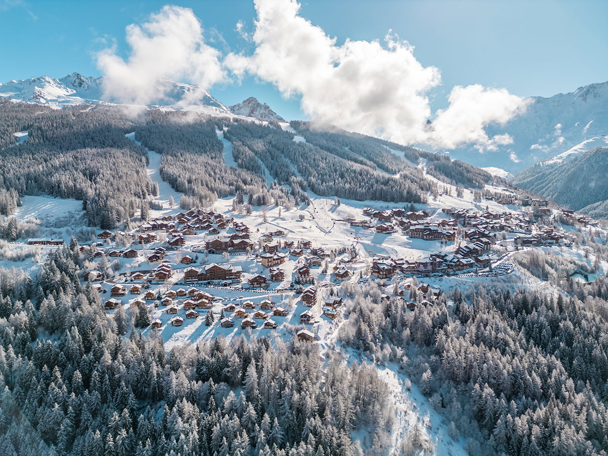 Station de ski Peisey-Vallandry - Alpes du Nord, France