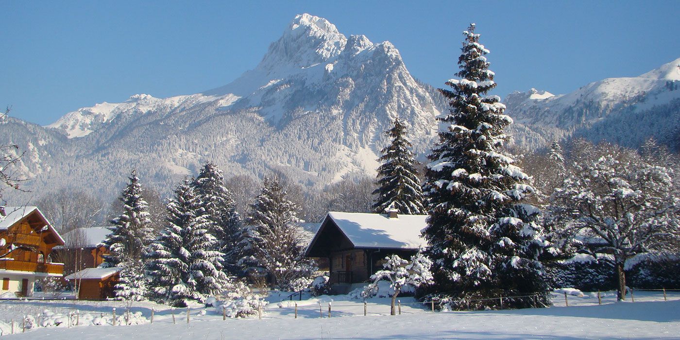 Station de ski Bernex - Alpes du Nord, France