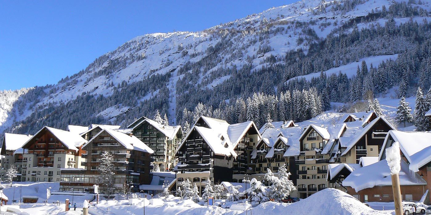 Station de ski Oz-en-Oisans - Alpes du Nord, France