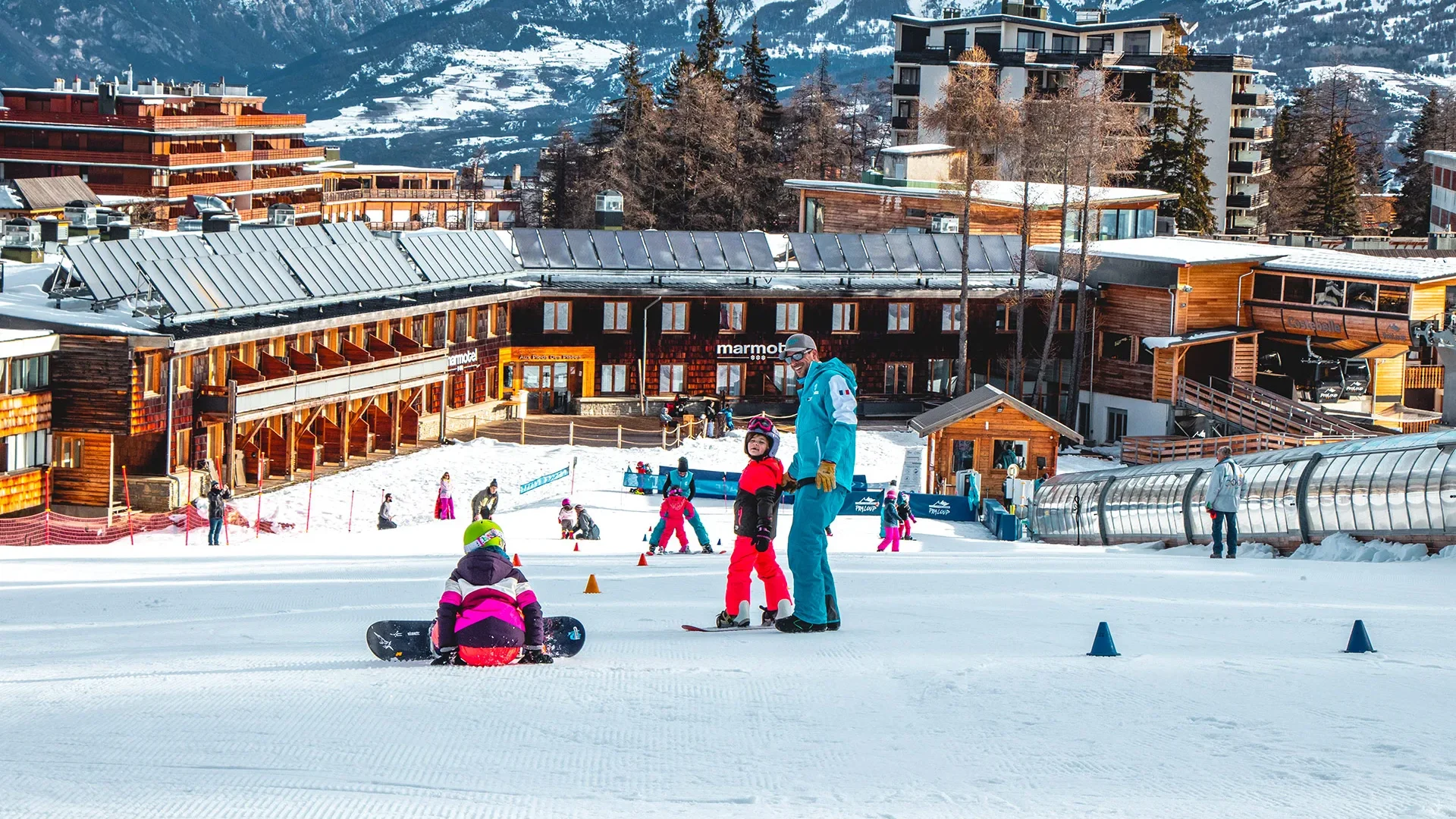 Station de ski Pra Loup - Alpes du Sud, France