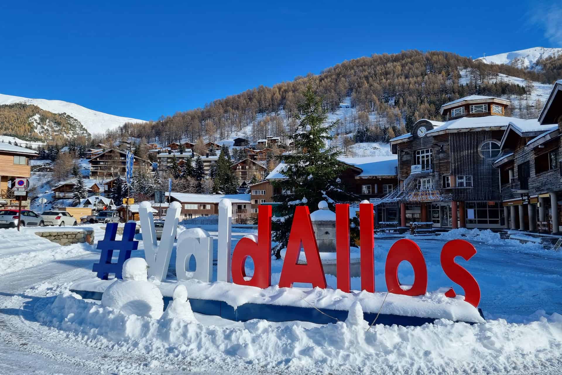 Station de ski La Foux d'Allos - Alpes du Sud, France