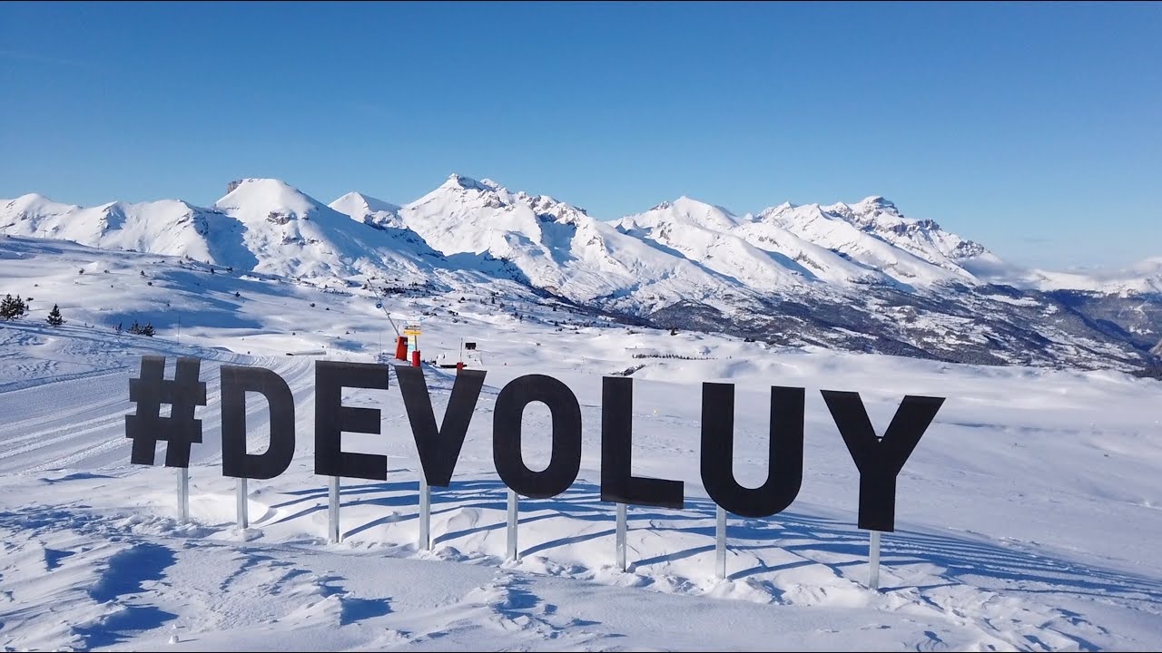 Station de ski Superdévoluy - Alpes du Sud, France