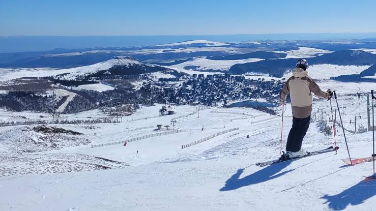 Station de ski Super Besse - Massif Central, France