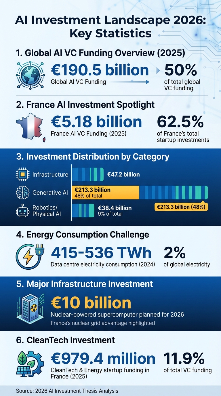 2026 AI Investment Landscape: Global VC Funding Distribution and Key Statistics