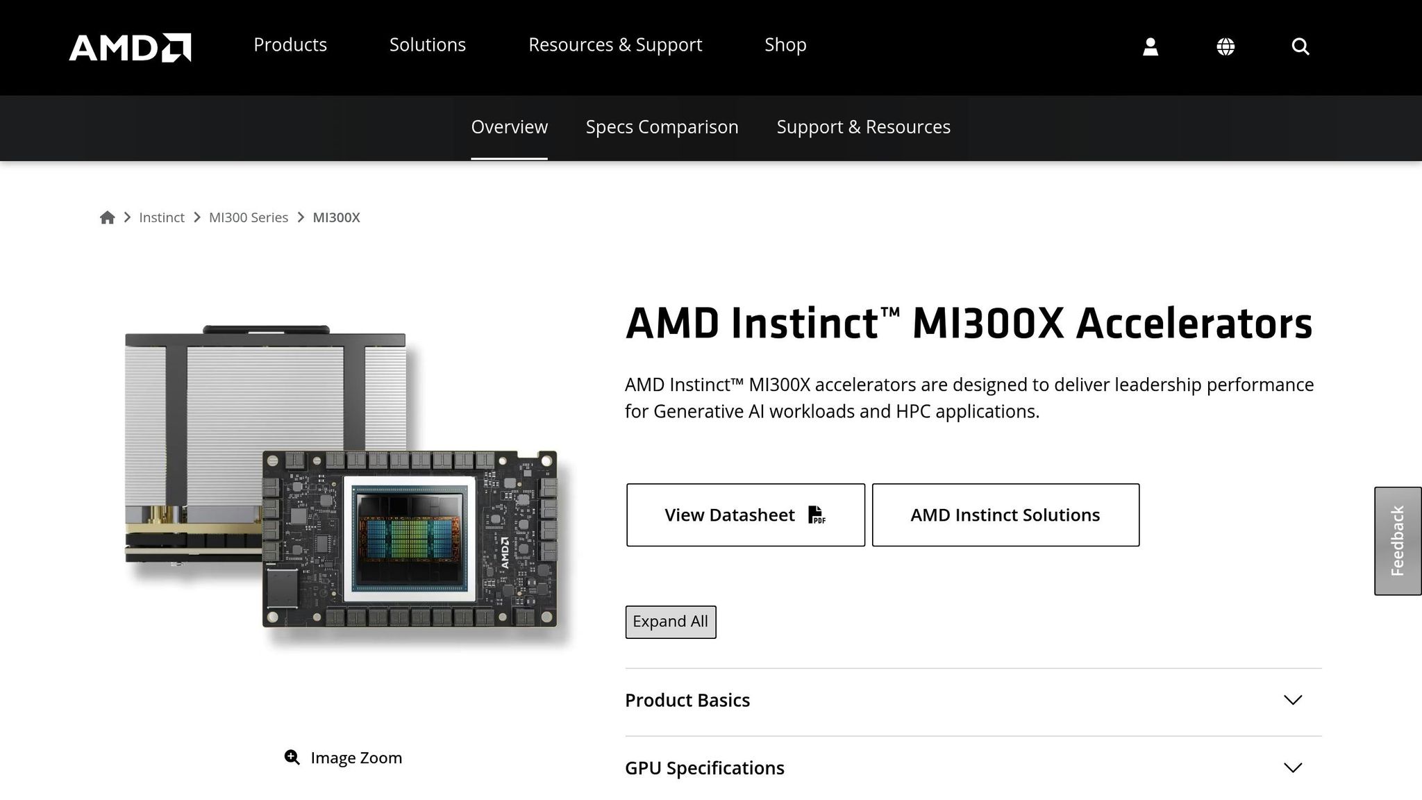 AMD Instinct MI300X
