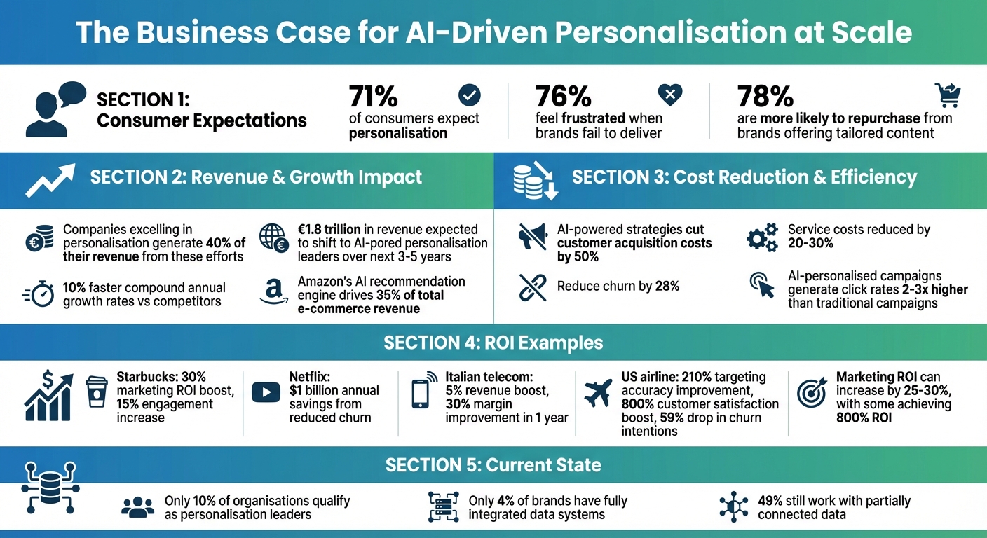 AI-Driven Personalisation vs Traditional Marketing: Key Statistics and ROI Comparison