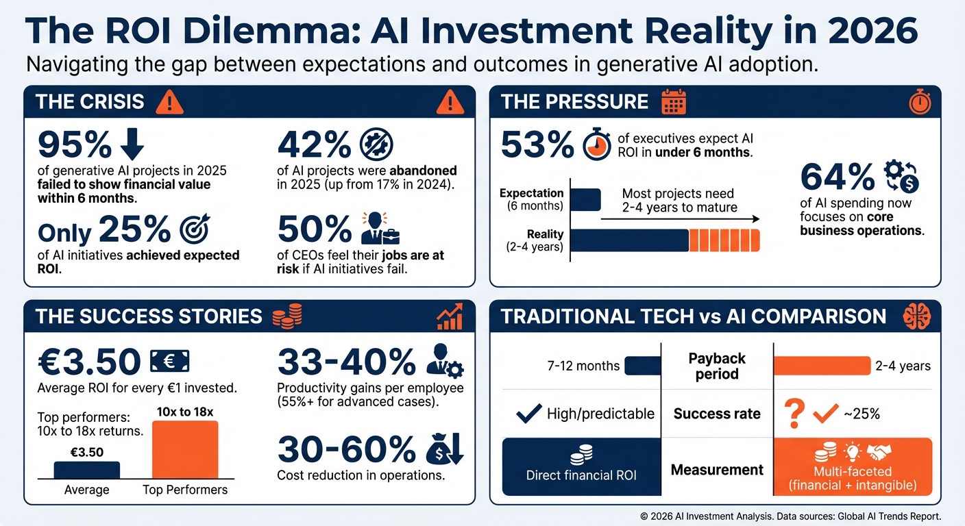 AI ROI Statistics 2026: Key Metrics and Benchmarks for Fortune 500 Companies