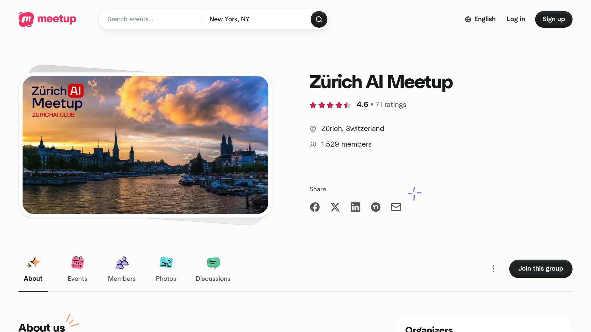 Zurich AI Meetup