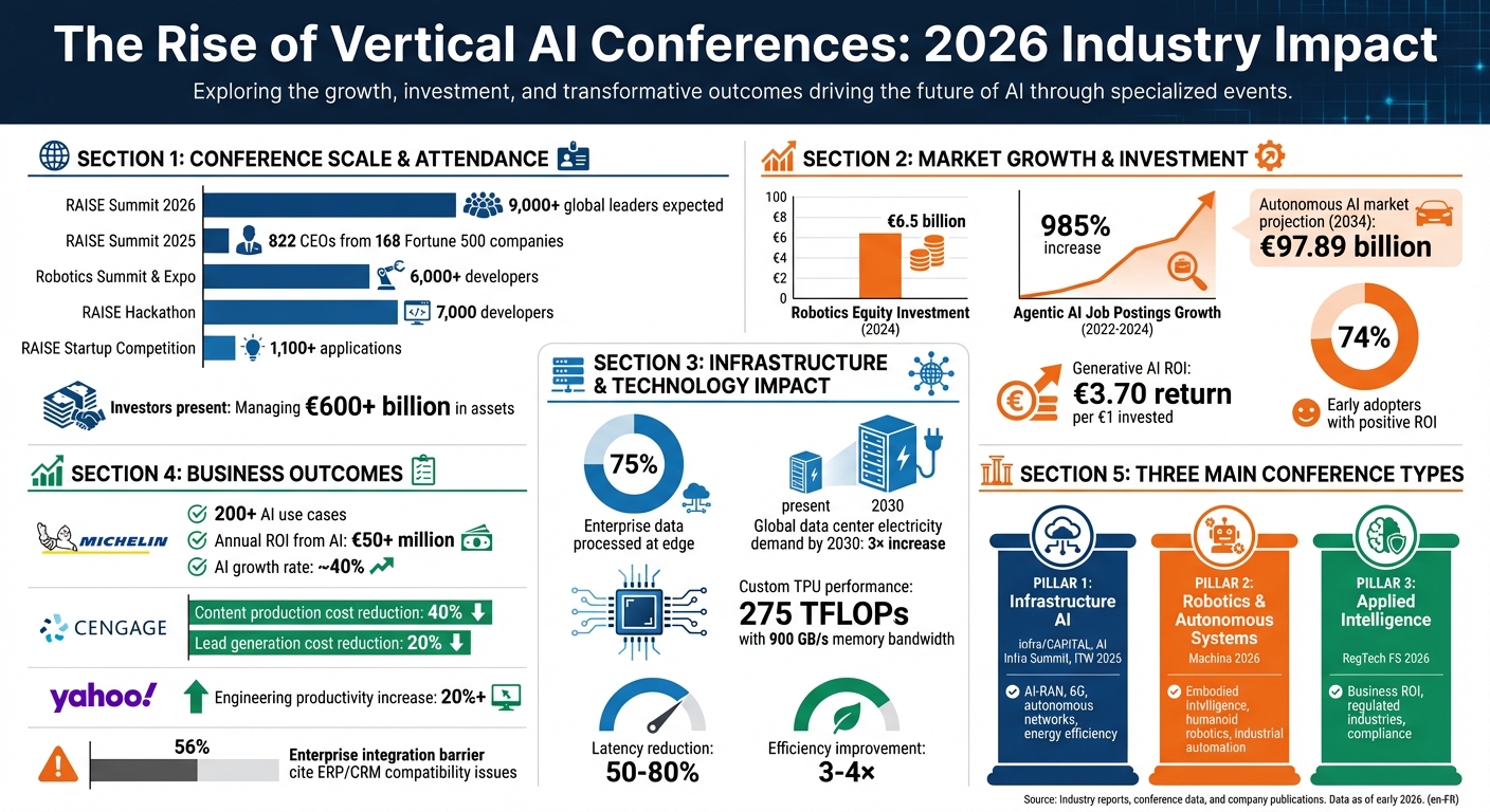 Vertical AI Conferences 2026: Key Statistics and Industry Impact