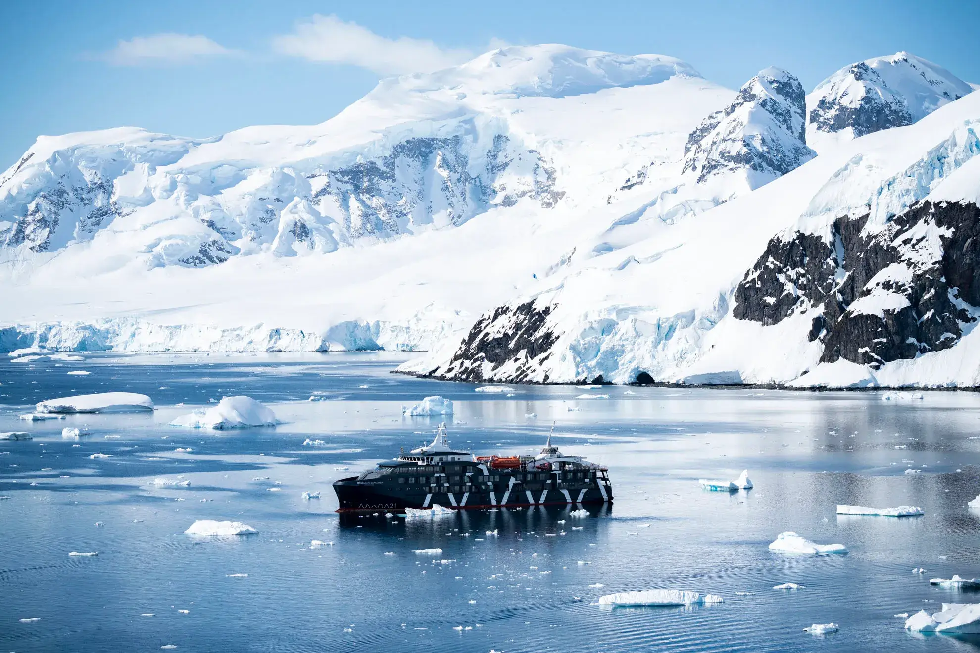 Antarctica21's Magellan Explorer in Antarctica