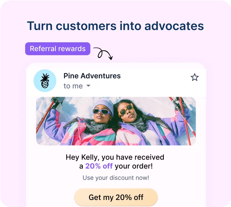 Set up custom review invitation flows. Segment your audience by location or purchase history with ease, and send targeted messages at the optimal time.