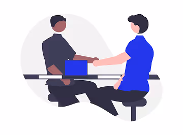 UX designer preparing for a job interview with strategic notes and portfolio, ready to ace UX design interview questions