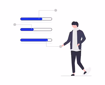 UX designer developing 9 essential skills including research, prototyping, and collaboration to advance their design career