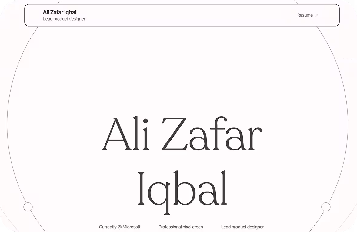 Ali Zafar Iqbal Website