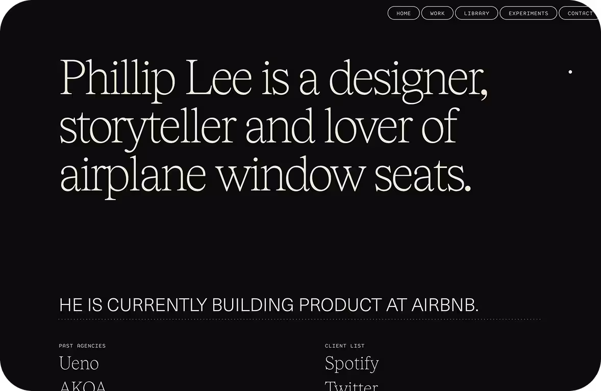 Phillip Lee Website