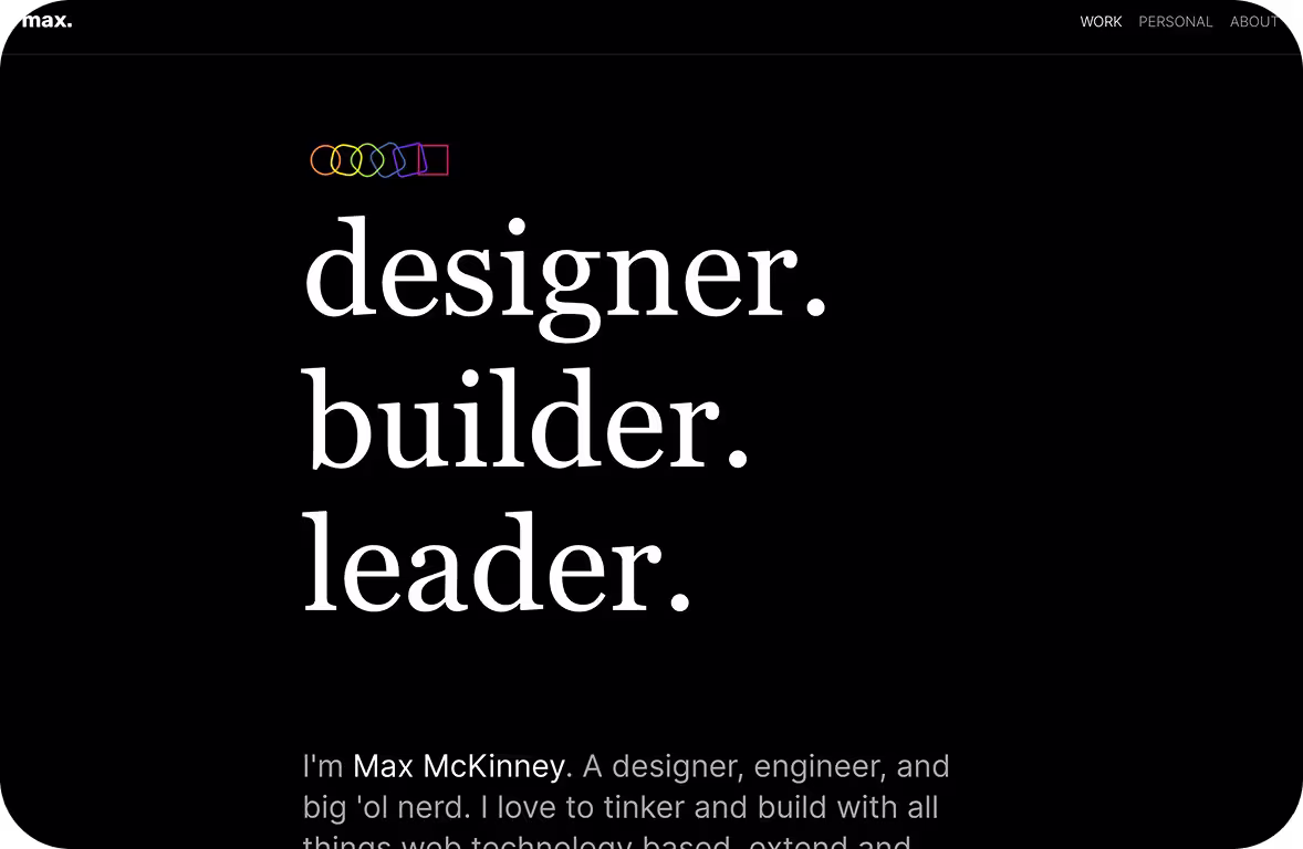 Max McKinney Website