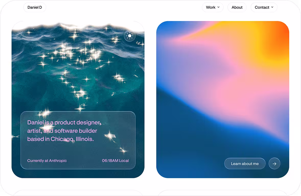 Daniel Destefanis Website