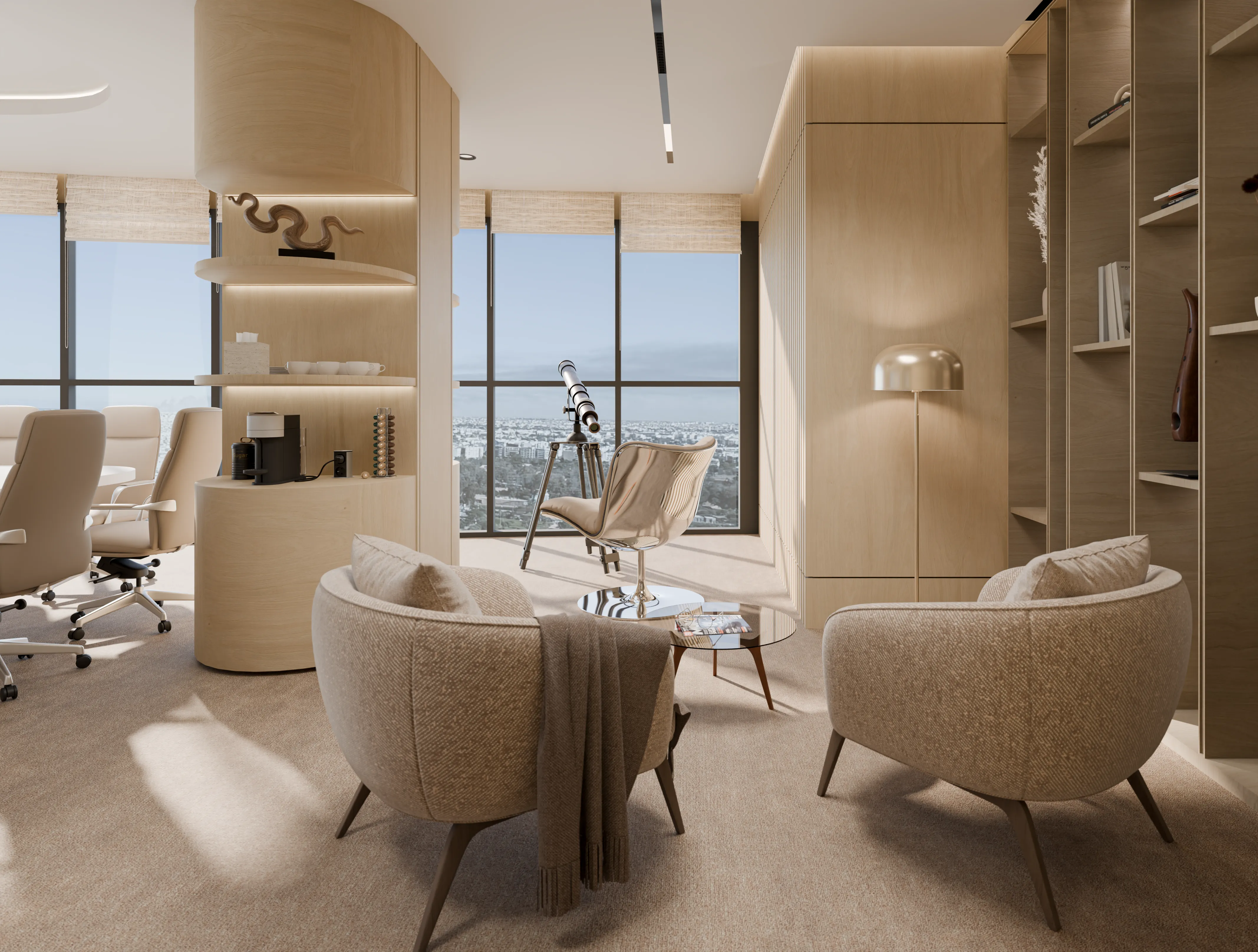 Dentons Offices - Main view by impair studio