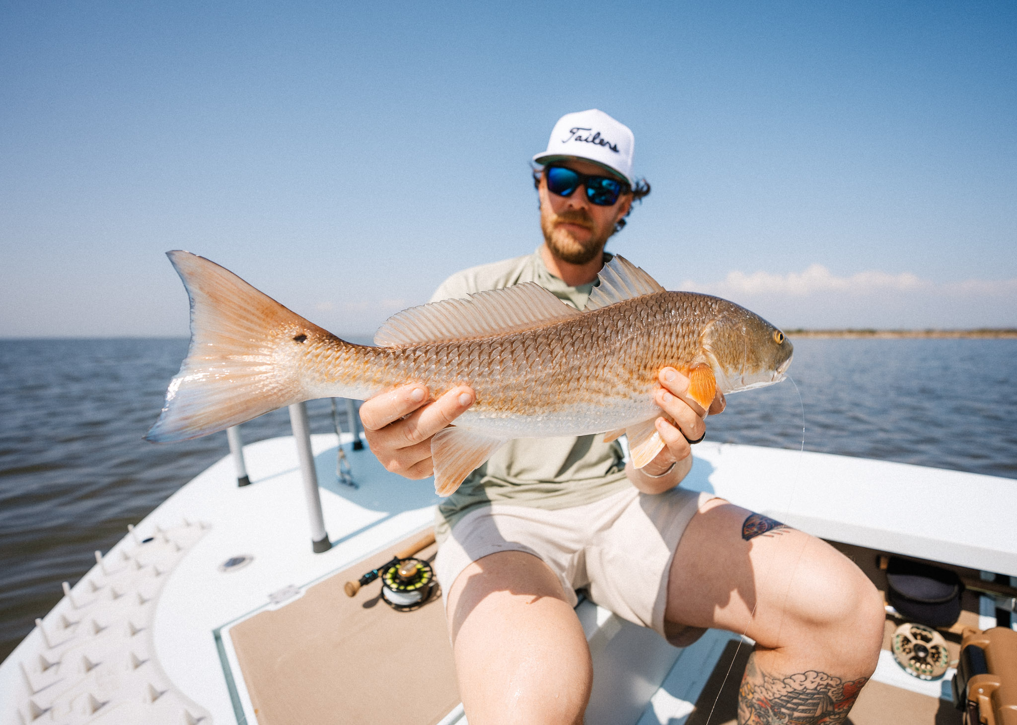 Private pond fishing access BirdDog