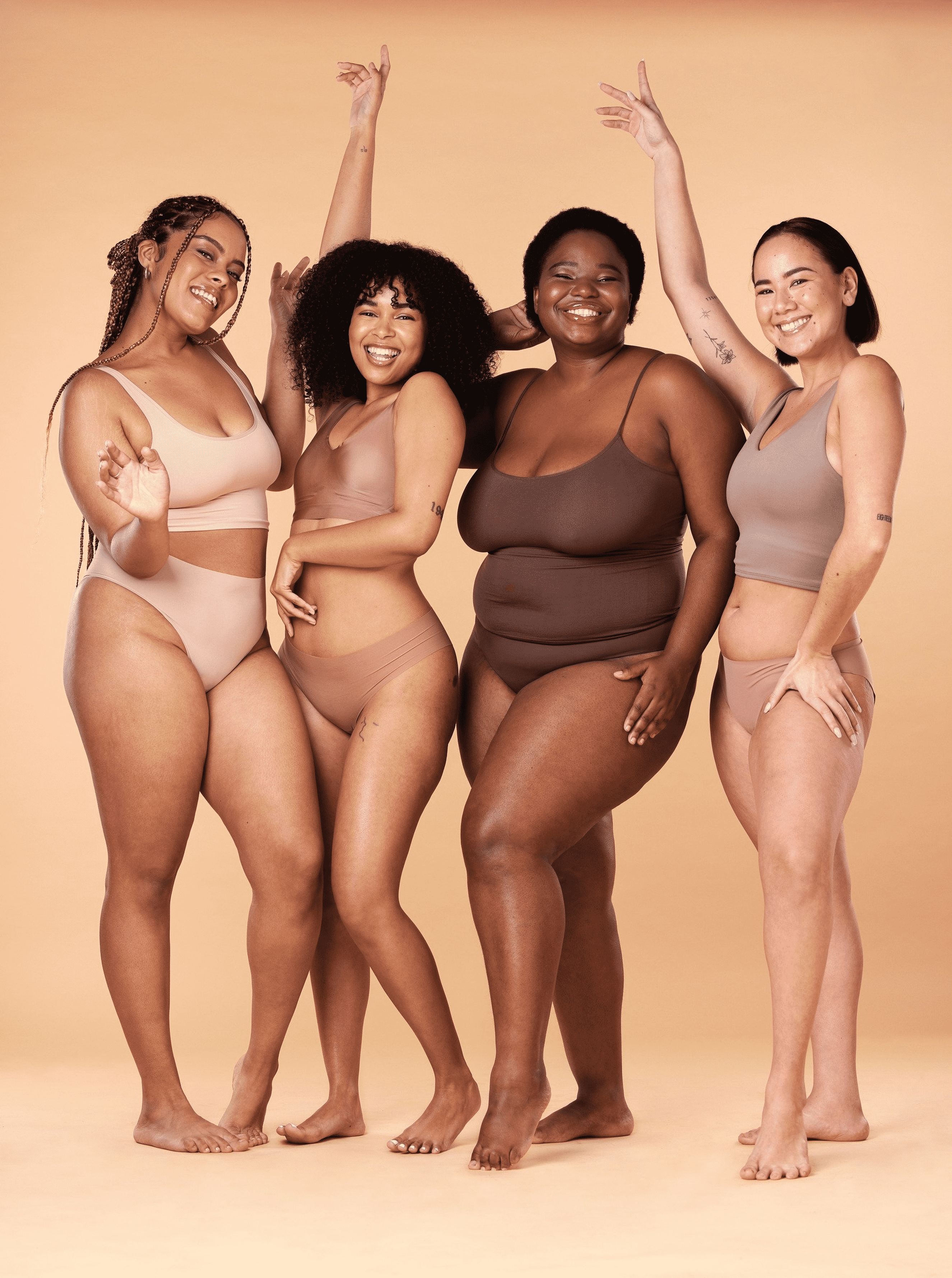 SheMed hero — confident woman exploring her personalised weight loss plan on mobile