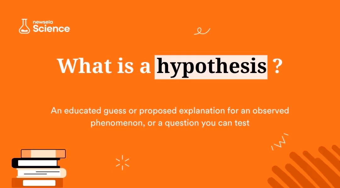 "Definition of a hypothesis: an educated guess or proposed explanation for a phenomenon, or a question you can test. A foundational concept for teaching the scientific method."