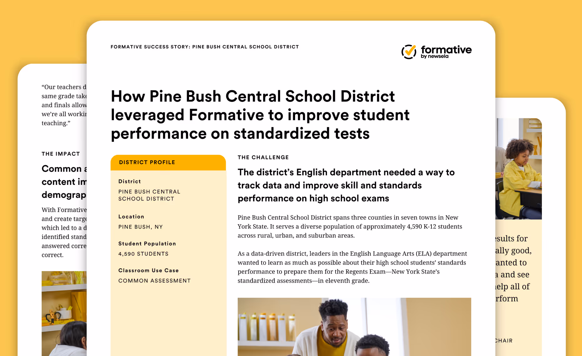 Pine Bush CSD formative success story
