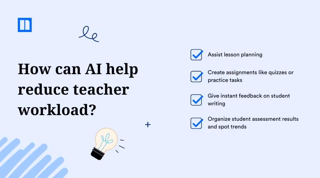 AI helping reduce teacher workload