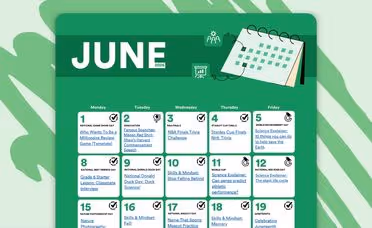 June 2026 formative calendar preview