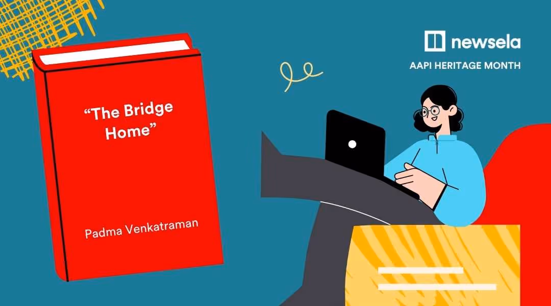 Book cover of The Bridge Home by Padma Venkatraman