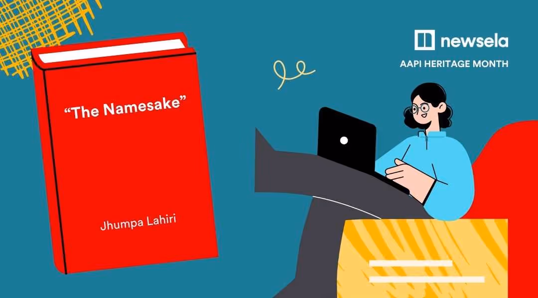 Book cover of The Namesake by Jhumpa Lahiri