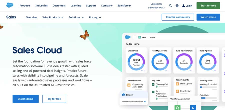 Salesforce Sales Cloud CRM