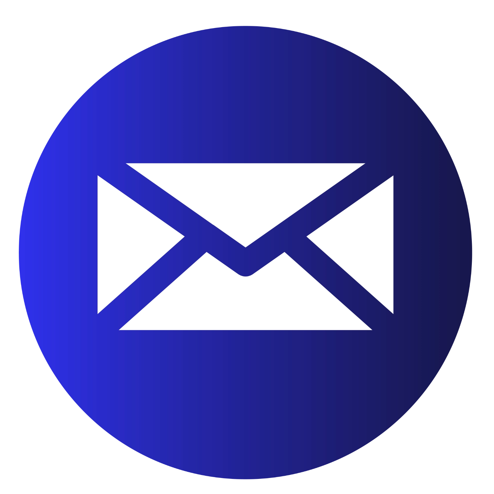 Icon of an envelope signifying an email address follows. 