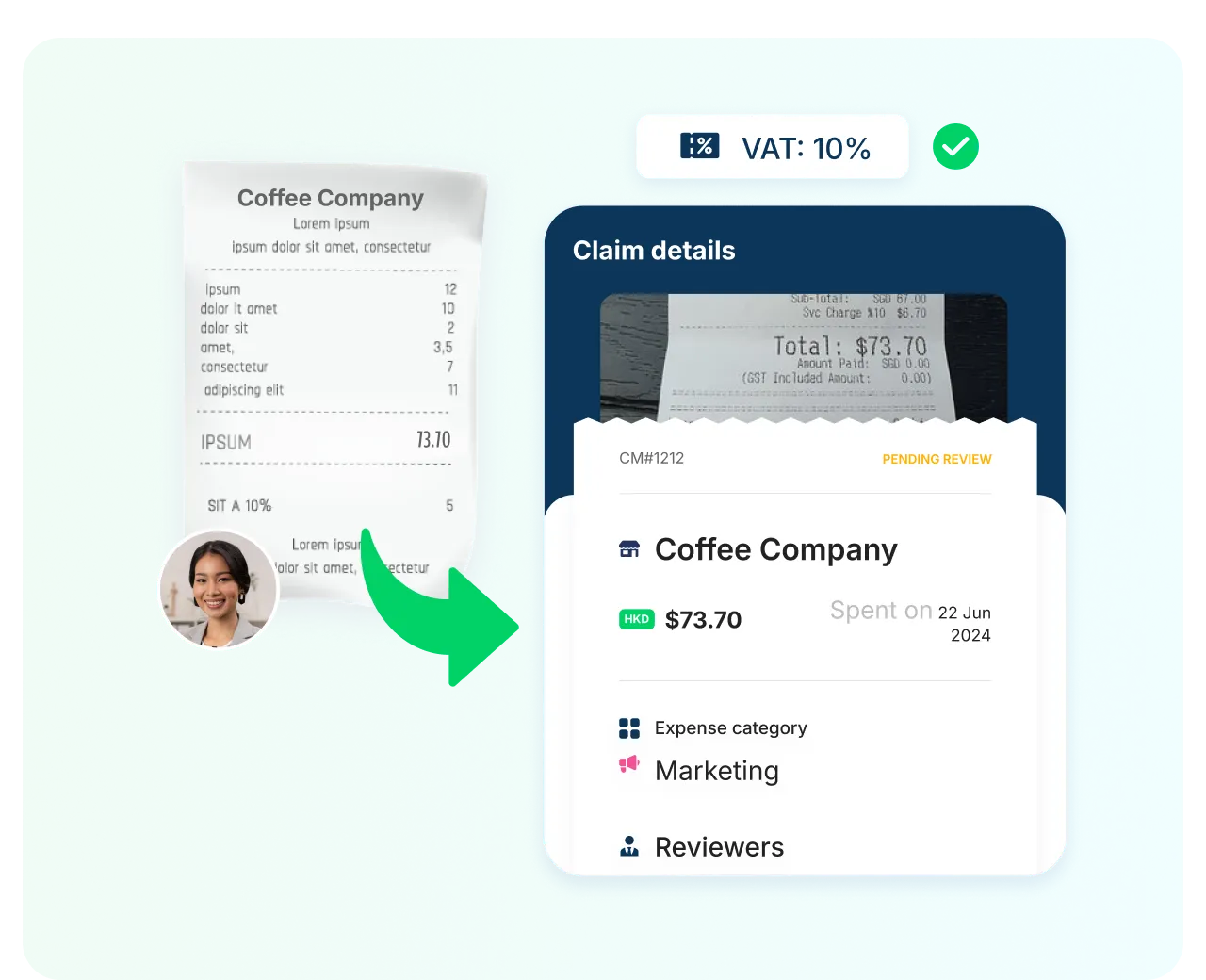 讓整個團隊的報銷程序變得更方便