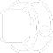a graphic showing an apple watch used as an icon