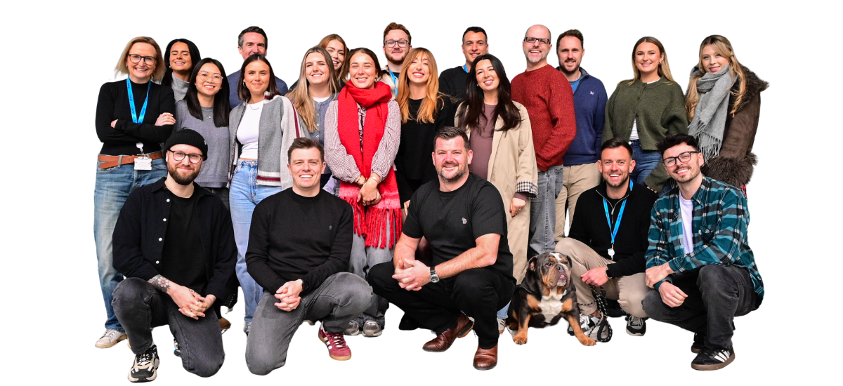 Sampl team members 2025 - Matt Huntly, Adam Wright, Neil Mukerji, Wade Frith, Joshus Scourfield, Tatty Frankland, Florence Rust, Jenny Moir, Dominique Dale, Jaissie Ngan, Ben Johnson,  Nadine Burzler, Harrriet Newell, Kris Mitchell, Lucy Walker, Lauren Williams, Nigel Richards, Betsy Wells Deamer, Hayley Johnston, Katy Blackhurst 