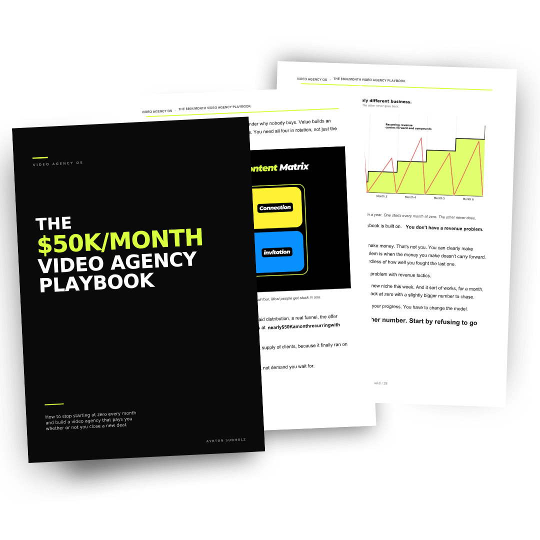 The $50K/Month Video Agency Playbook