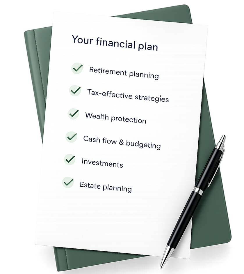 Licensed financial adviser providing personalised advice to an Australian client