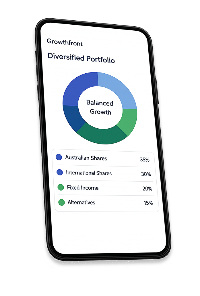 Growthfront general financial advice and portfolio guidance