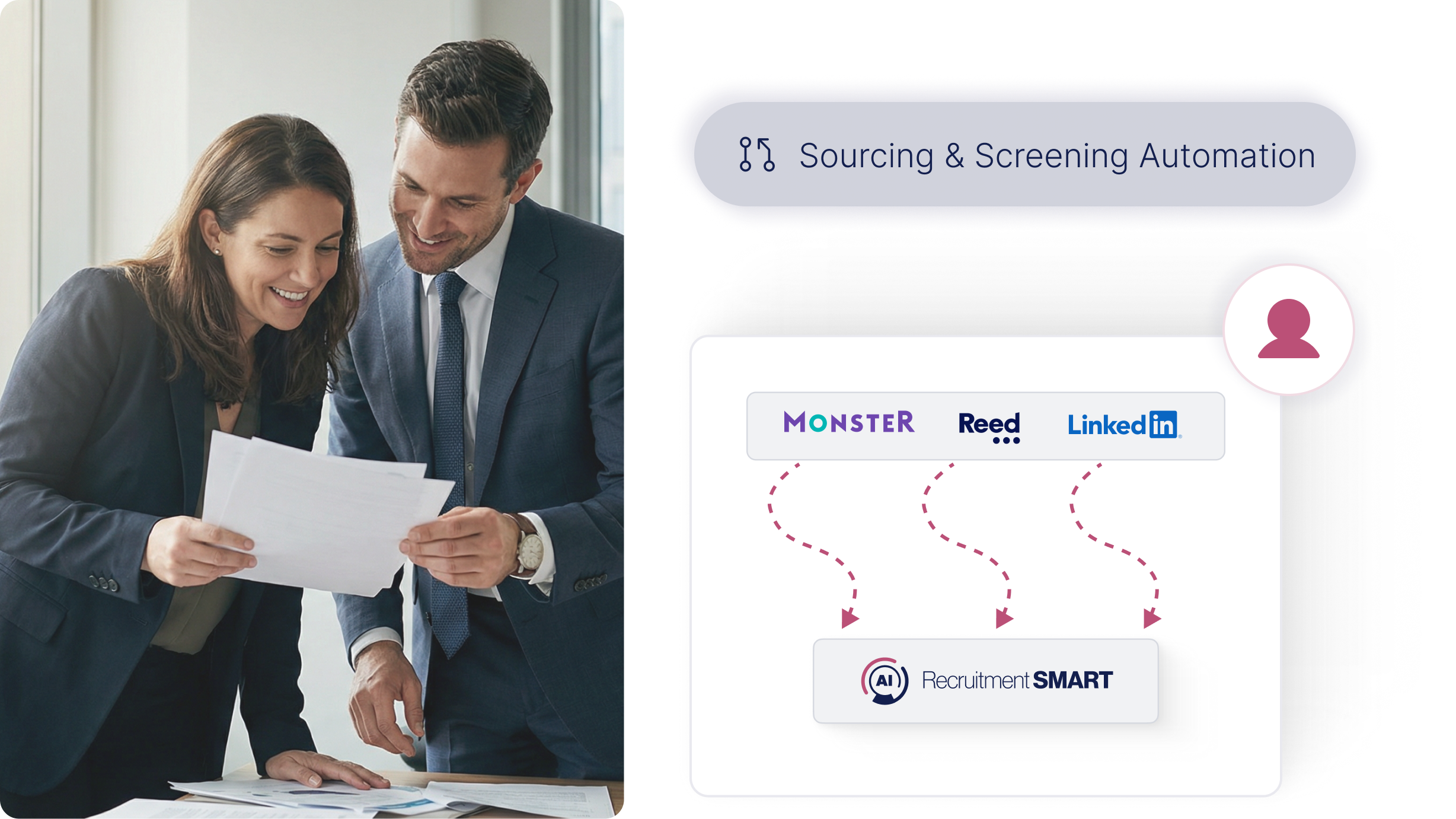 Sniper AI's equitable hiring interface demonstrating blind recruitment process with concealed candidate information and diversity analytics dashboard