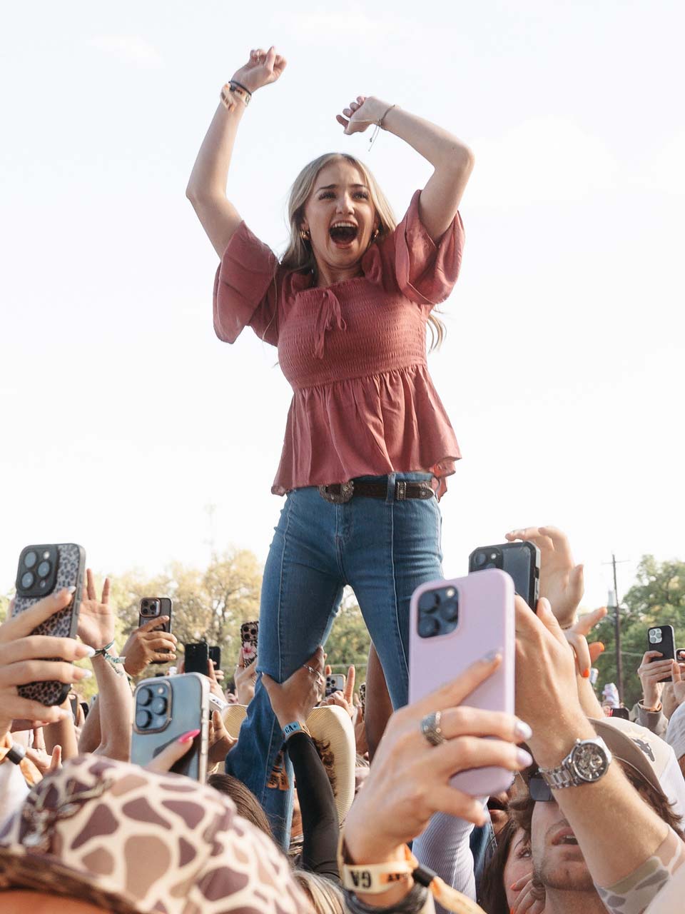 country festival people
