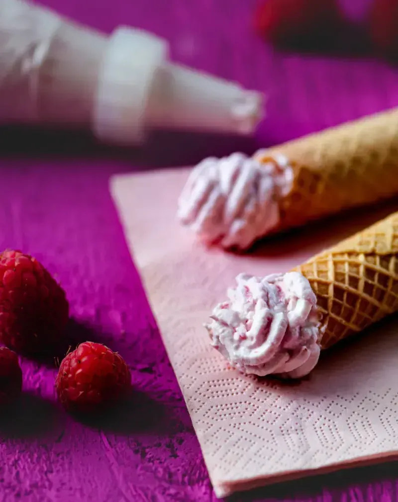 Vegter's Rolletjes met Room en Framboos