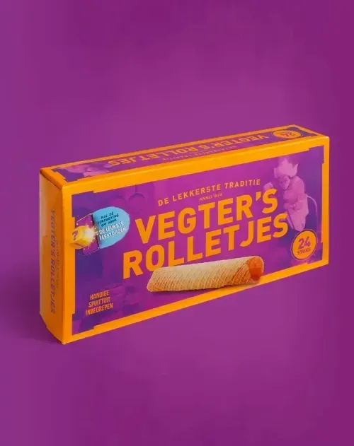 Vegter's Rolletjes verpakking