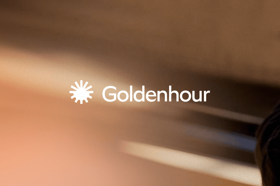 Goldenhour brand identity